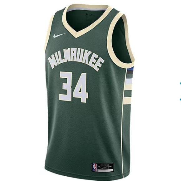 Giannis Antetokounmpo Milwaukee Bucks Nike Jersey - Picture 3 of 6